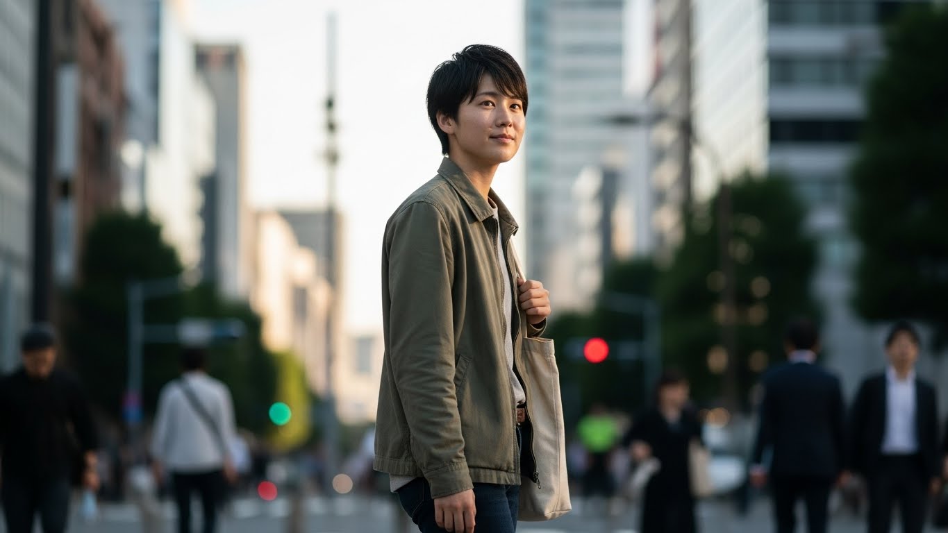 仕事を続けながら転職活動を考える若手のイメージ