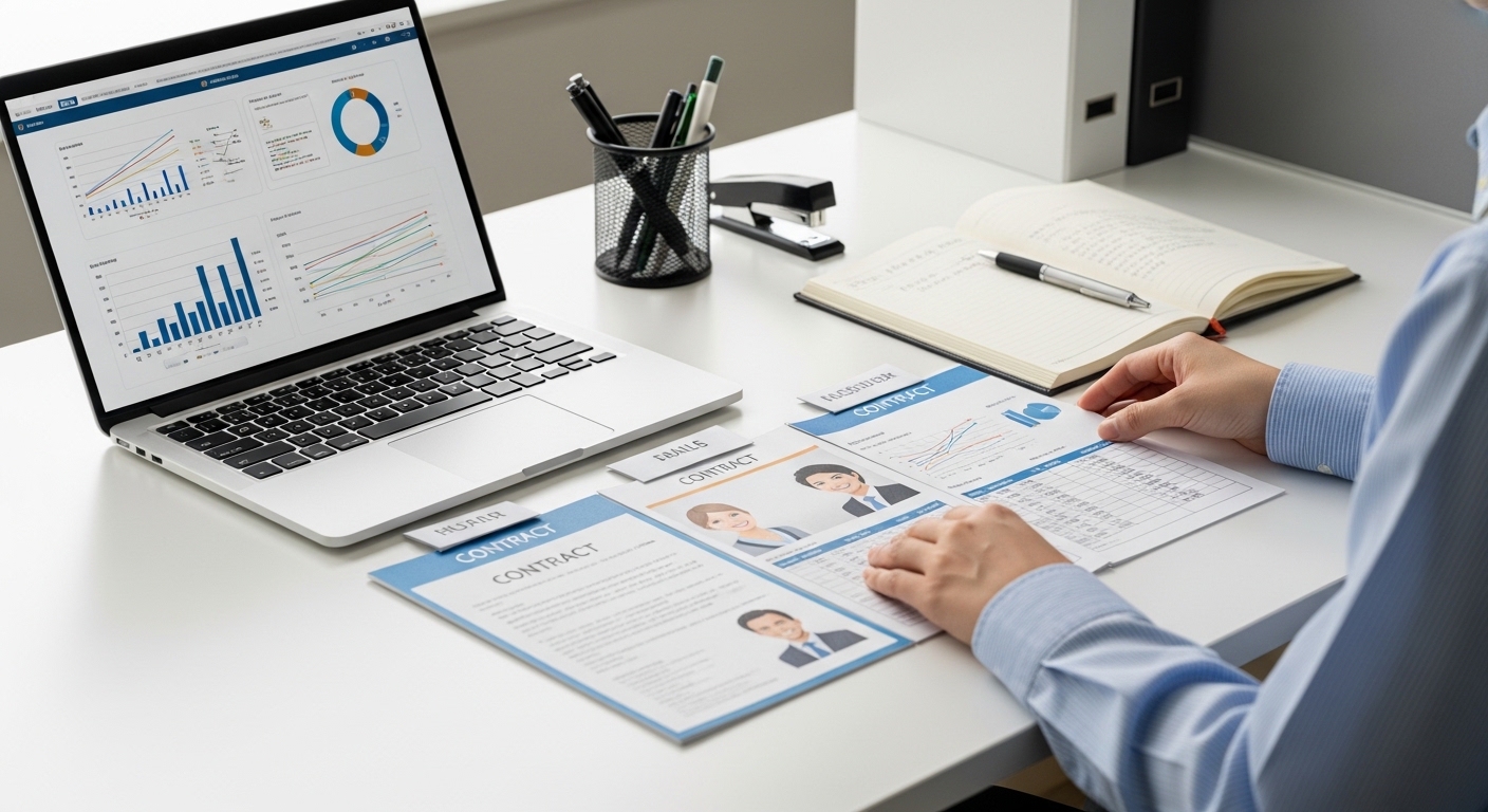 営業職の種類や働き方を整理しながら転職準備を進める若手社会人