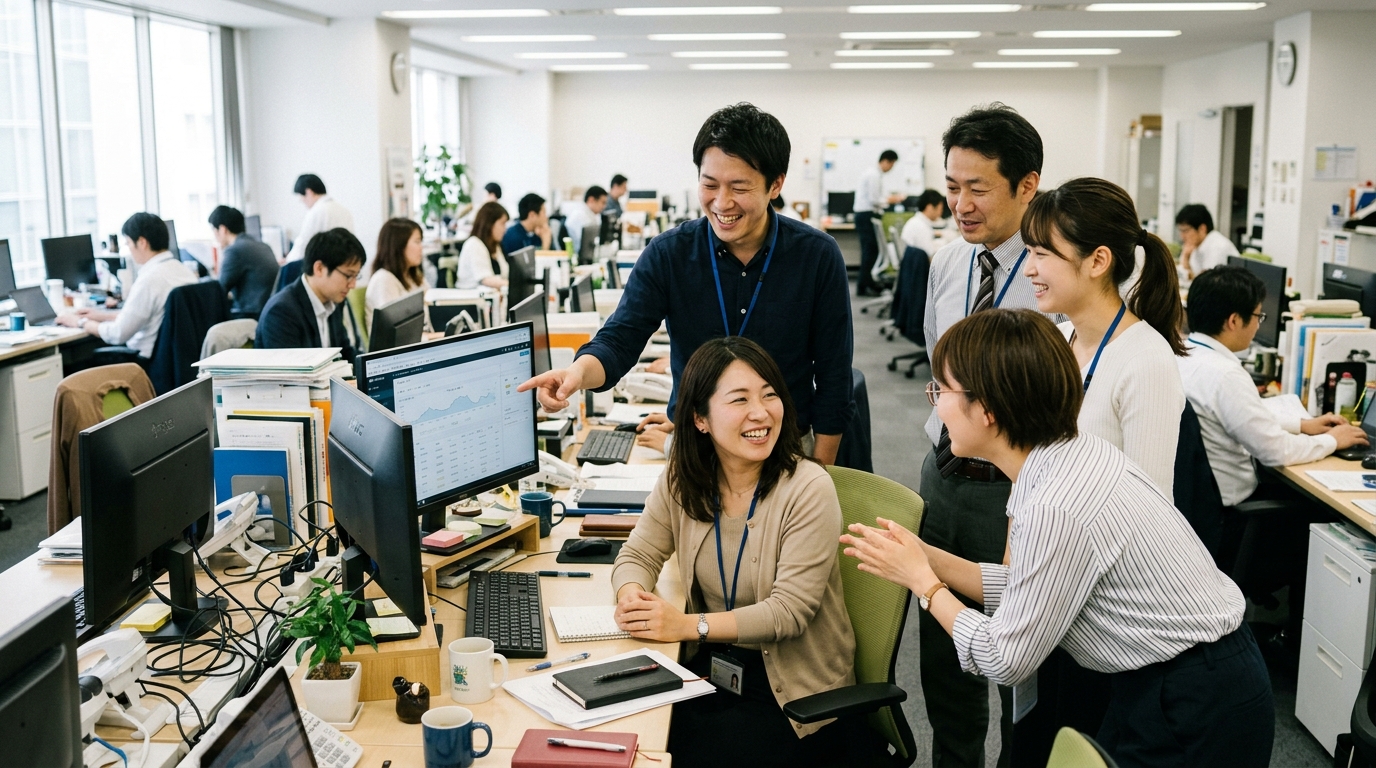 職場の雰囲気や人間関係など求人票では見えないリアルな働く環境の様子